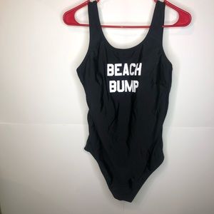 Beach bump motherhood maternity swimsuit M